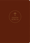 Biblia RVR60, referencia ultrafina, SentiPiel, Café rojizo