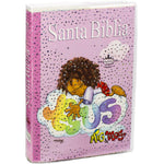 Biblia Misionera rosa niña Reina Valera 60