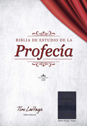 Biblia Reina Valera 60 de estudio de la profecía negro IP CONC 8P