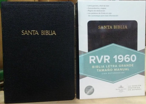 B. RVR60 letra grande imit negro manual