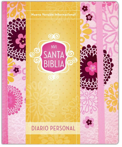 B. NVI edicion diario personal tapa dura rosa