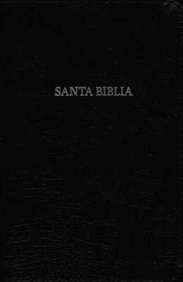 Biblia Ref NVI compacta letra grande negro piel fabricada