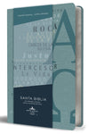 Biblia Reina Valera 60 manual nombres de Dios letra grande azul Alpha y Omega 10.5 P PJR