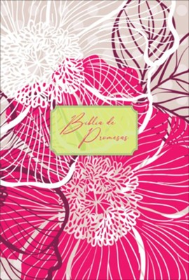 Biblia Reina Valera 60 Promesas floral moderno concordancia letra grande 13P