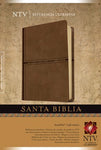 Biblia NTV Edición referencia ultra fina similpiel café rustico 8.5P