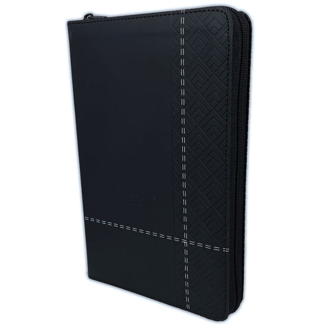 Biblia Reina Valera 60 edición promesas manual negro con índice y cierre 12 P