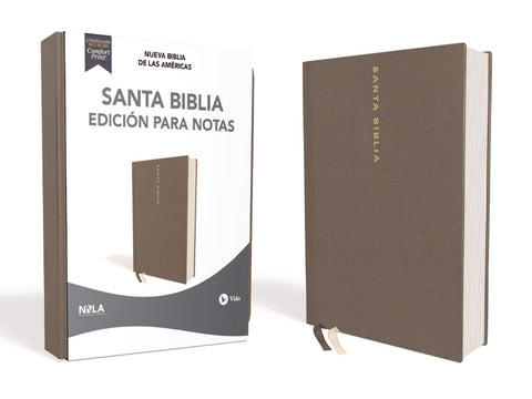 Biblia NBLA  edicion para notas  gris