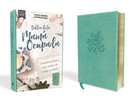 Biblia NVI de la mama ocupada Leathersoft turquesa edición letra roja