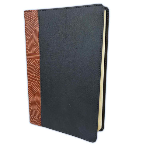 Biblia Reina Valera 60 estudio arco iris tostado negro sentipiel 10 P