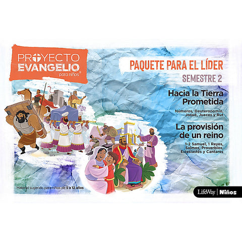 Proyecto evangelio para niños semestre 2 paquete para el líder