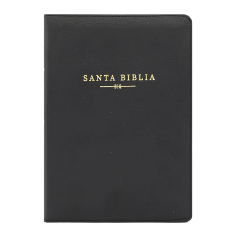 Biblia Letra Grande Tamaño Manual Negro/ Con Índice