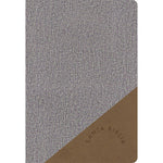 Biblia Reina Valera 60 letra grande manual gris marrón sentipiel 12P