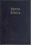 Biblia chica imitación piel negra