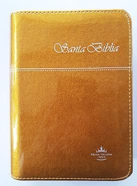Biblia bolsillo Full Color Naranja Cierre/Índice Rvr025czti