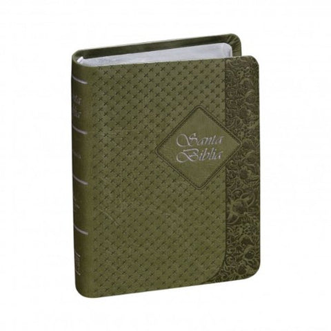 Biblia Reina Valera 60 Bolsillo Verde letra grande
