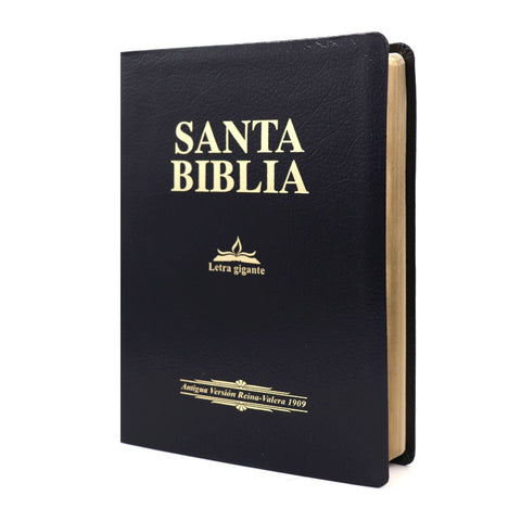 Biblia grande letra gigante RVR09 – Negro