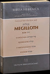 B. hebraica introduccion d/Megilloth