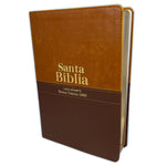 Biblia Letra Gigante RV1960, imit. piel duotono café