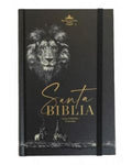 Biblia Reina Valera 60 manual letra grande tapa dura canto dorado con elástico león PJR