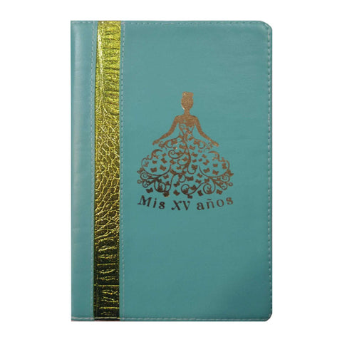 Biblia Reina Valera 60 XV Años Verde Chica