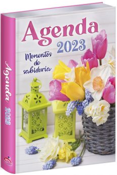 Agenda mujer 2023 canasto de flores