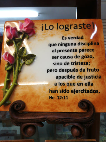 Retablo aplicacion lo lograste rosas