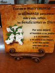 Retablo aplicacion cuando el matrimonio