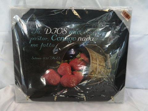 Cuadro Fresas salmos 23.1
