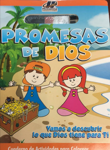 Cuaderno de actividades promesas de Dios