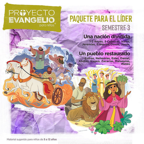 Proyecto evangelio para niños semestre 3 paquete para el líder