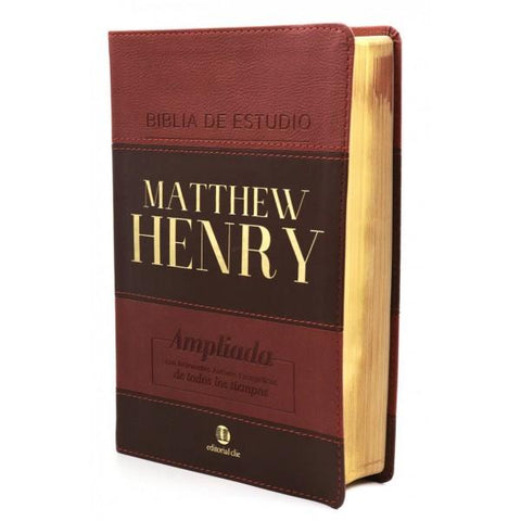 Biblia Reina Valera 77 de estudio Matthew Henry