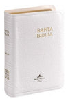 Biblia Reina Valera 60 bolsillo Imitación piel blanco