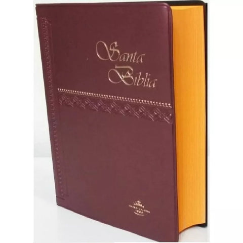 Biblia Reina Valera 60 chica vinil concordancia vino
