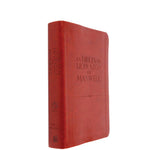 Biblia RVR60 de liderazgo Maxwell tamaño manual piel café