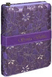 Biblia Reina Valera 60 letra grande con cierre lila