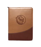 Biblia Reina Valera 60 letra gigante beige café león índice cierre letra gigante PJR