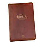 Biblia Reina Valera 60 tradicional diferentes colores imitación piel, cierre e índice letra gigante 15P PJR