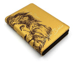 Biblia Reina Valera 60 mediana imitación piel león dorado letra grande y cierre PJR