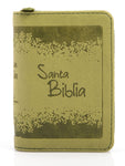 Biblia Reina Valera 60 mini bolsillo imitación verde PJR