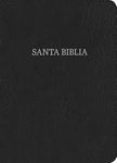 Biblia NVI Referencia compacta negro piel fabricada con índice 7.5P
