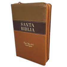 Biblia Reina Valera 60 Supreme tricolor café cierre letra gigante indice con cierrre 14P PJR