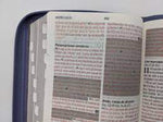 Biblia Reina Valera 60 promesas edición lavanda manual con cierre, índice y letra grande 12P
