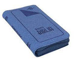 Biblia Reina Valera 60 agenda azul oscuro QR con cierre e índice PJR