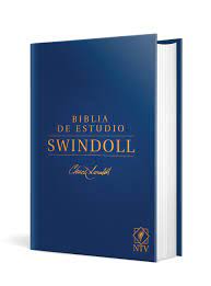 Biblia NTV de estudio Swindoll azul tapa dura