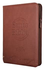 Biblia Reina Valera 60 letra gigante imitación café cierre QR e índice PJR