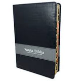 Biblia Reina Valera 60 Distinción letra gigante negra gris índice 14P PJR