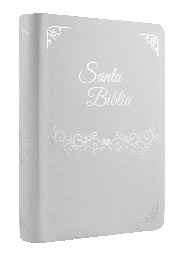 Biblia Reina Valera 60 Boda blanco letra super gigante 14P PJR