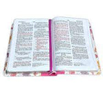 Biblia Reina Valera 60 Fantasía mariposas letra grande rosa PJR