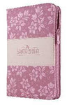 Biblia Reina Valera 60 manual letra grande rosa QR con cierre PJR