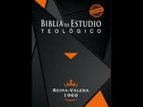 Biblia RVR60 Estudio teológico piel fabricada negro RVR086cLGEETI